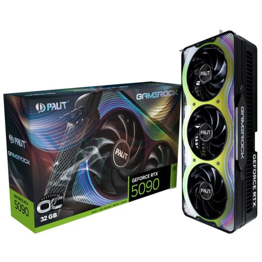 Palit GeForce RTX 5090 GameRock OC 32 Go GDDR7 Reflex 2 RTX AI DLSS4
