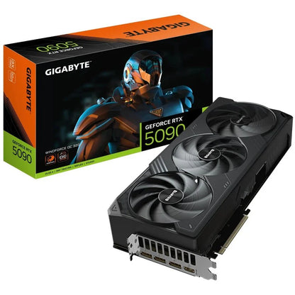 Gigabyte GeForce RTX 5090 WINDFORCE OC 32 Go GDDR7 Reflex 2 RTX AI DLSS4