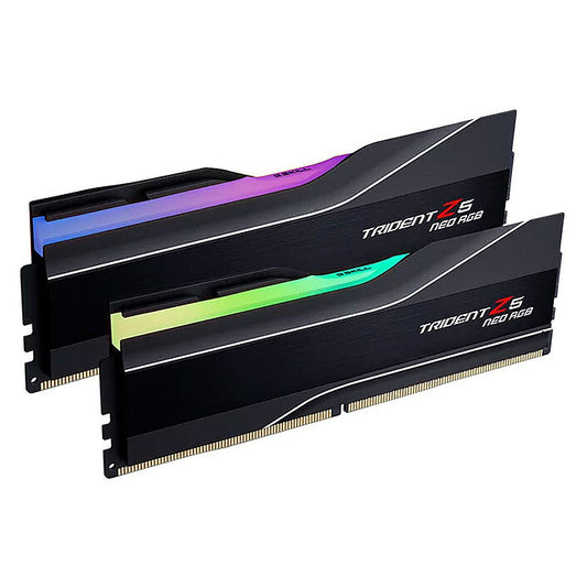 G.Skill Trident Z5 Neo RGB F5-6000J3244G64GX2-TZ5NR 128GB 2x64GB DDR5 6000MHz CL32 AMD EXPO RGB Noir